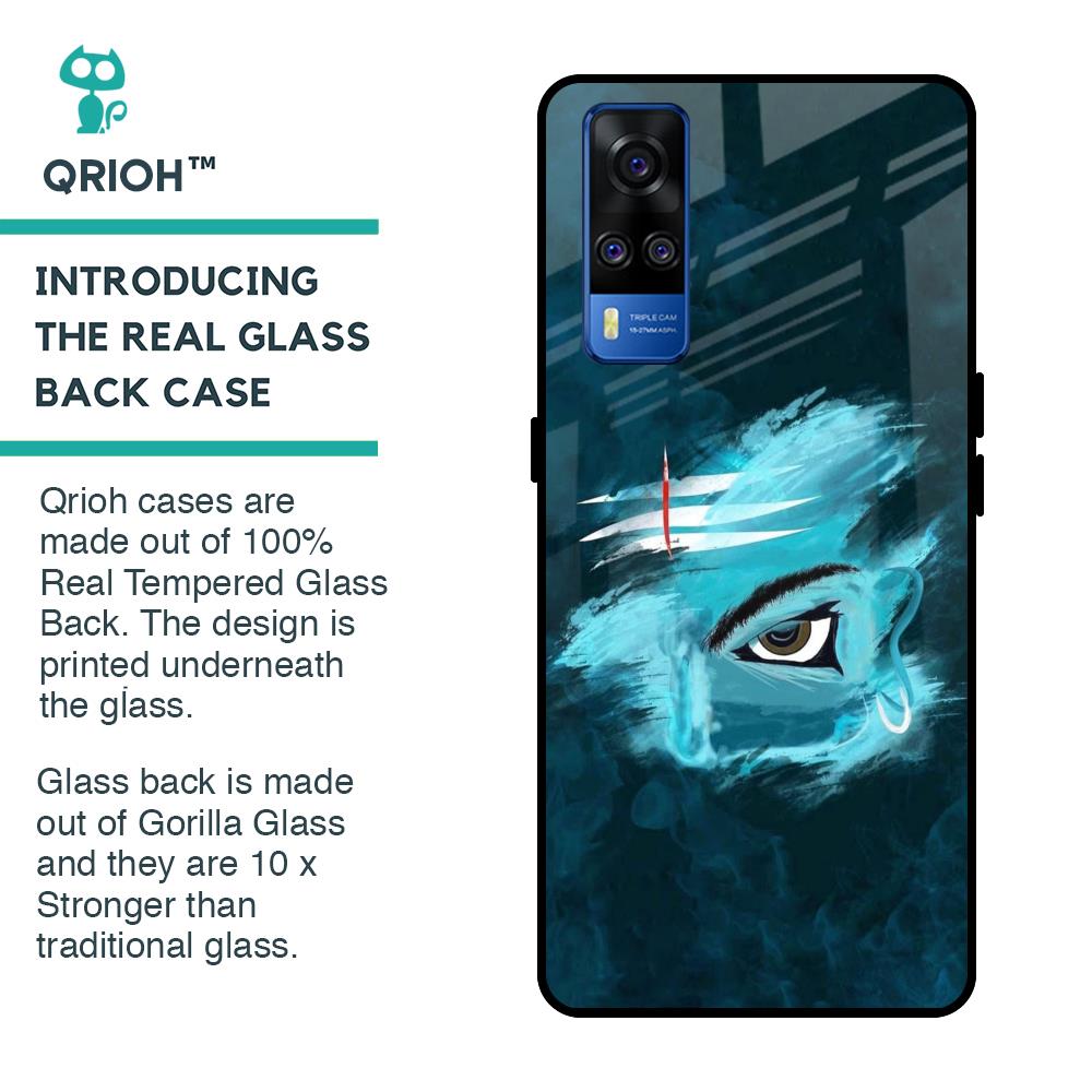 Power Of Trinetra Glass Case For Vivo Y51 2020