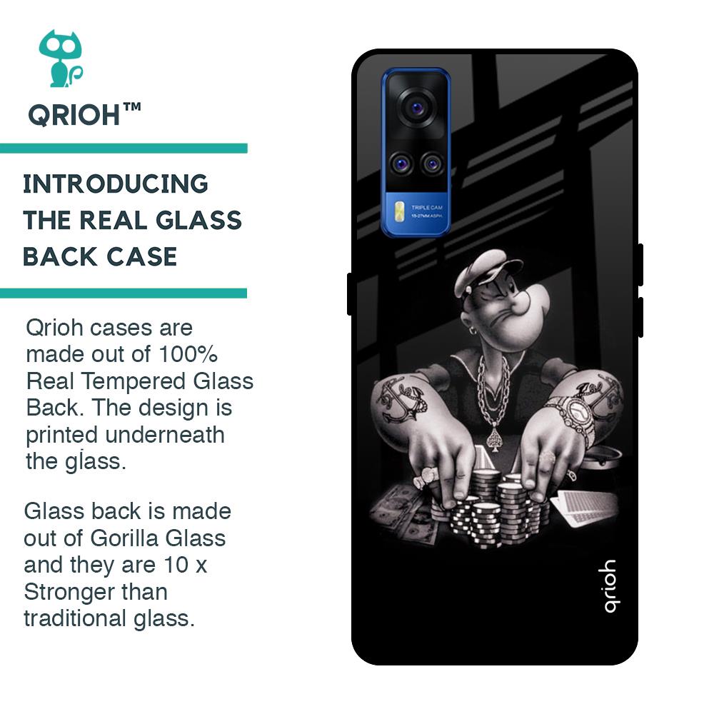 Gambling Problem Glass Case For Vivo Y51 2020