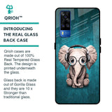 Adorable Baby Elephant Glass Case For Vivo Y51 2020