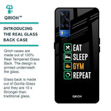 Daily Routine Glass Case for Vivo Y51 2020