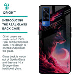 Moon Wolf Glass Case for Vivo Y51 2020