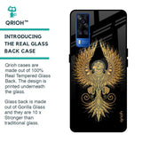 Mythical Phoenix Art Glass Case for Vivo Y51 2020