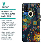 Owl Art Glass Case for Vivo Y51 2020