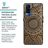 Luxury Mandala Glass Case for Vivo Y51 2020