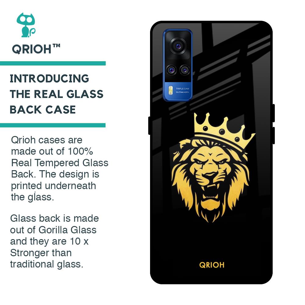 Lion The King Glass Case for Vivo Y51 2020