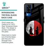 Anime Red Moon Glass Case for Vivo Y51 2020
