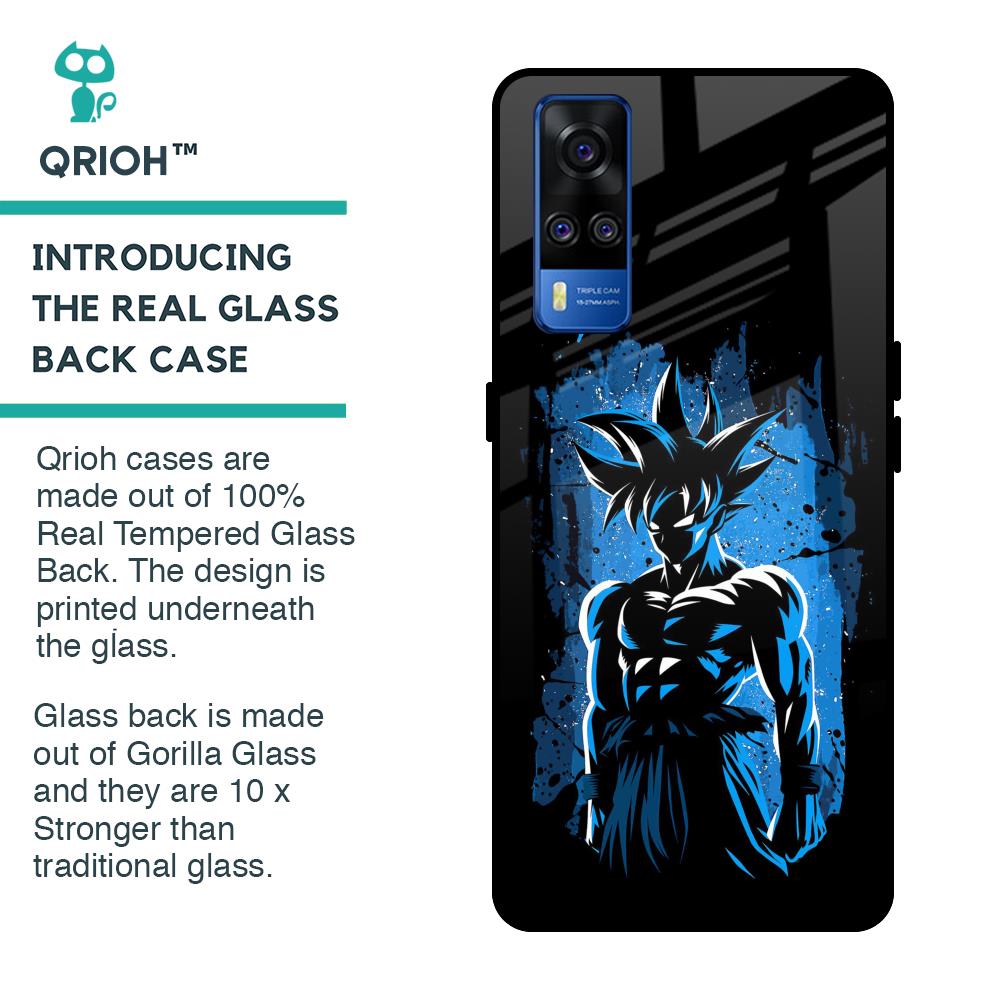 Splatter Instinct Glass Case for Vivo Y51 2020