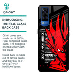 Red Vegeta Glass Case for Vivo Y51 2020