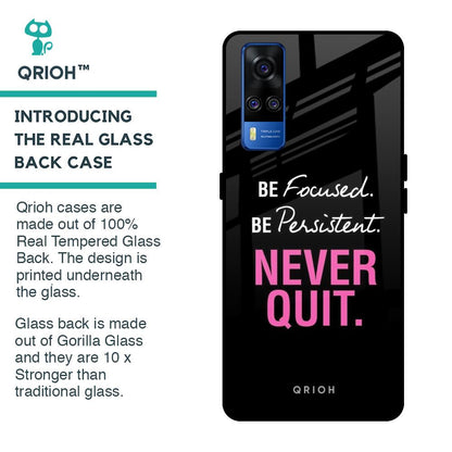Be Focused Glass case for Vivo Y51 2020