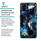Cloudy Dust Glass Case for Vivo Y51 2020