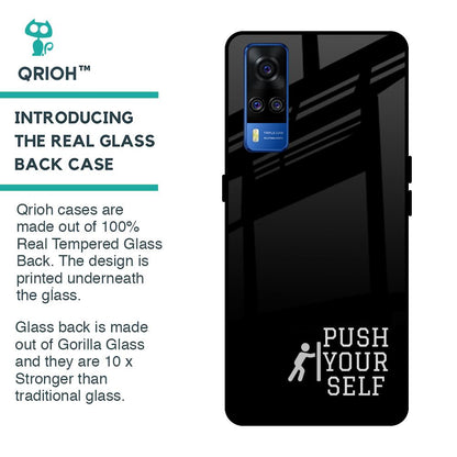 Push Your Self Glass Case for Vivo Y51 2020