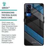 Multicolor Wooden Effect Glass Case for Vivo Y51 2020