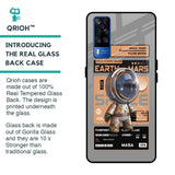 Space Ticket Glass Case for Vivo Y51 2020