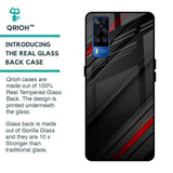 Modern Abstract Glass Case for Vivo Y51 2020