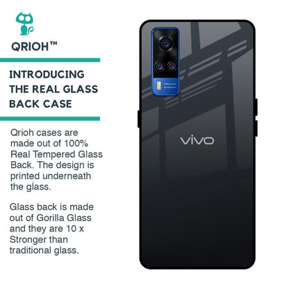 Stone Grey Glass Case For Vivo Y51 2020