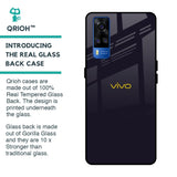 Deadlock Black Glass Case For Vivo Y51 2020