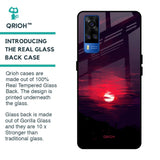 Morning Red Sky Glass Case For Vivo Y51 2020