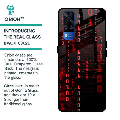 Let's Decode Glass Case For Vivo Y51 2020
