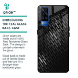 Dark Abstract Pattern Glass Case For Vivo Y51 2020