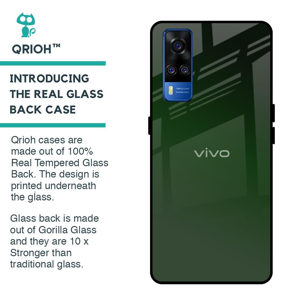 Deep Forest Glass Case for Vivo Y51 2020