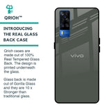 Charcoal Glass Case for Vivo Y51 2020