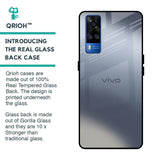 Space Grey Gradient Glass Case for Vivo Y51 2020