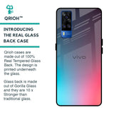 Rainbow Laser Glass Case for Vivo Y51 2020