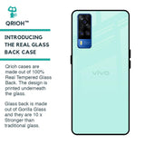 Teal Glass Case for Vivo Y51 2020