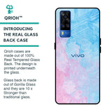 Mixed Watercolor Glass Case for Vivo Y51 2020