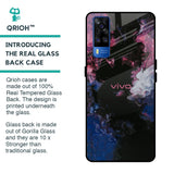 Smudge Brush Glass case for Vivo Y51 2020