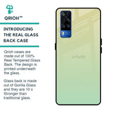 Mint Green Gradient Glass Case for Vivo Y51 2020