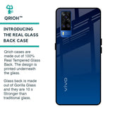 Very Blue Glass Case for Vivo Y51 2020