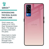 Blooming Pink Glass Case for Vivo Y51 2020
