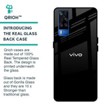 Jet Black Glass Case for Vivo Y51 2020