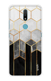 Hexagonal Pattern Nokia 2.4 Back Cover