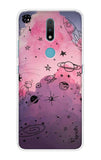 Space Doodles Art Nokia 2.4 Back Cover