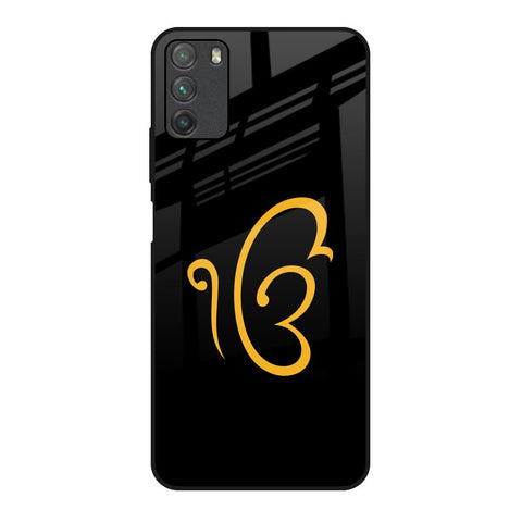 Luxury Fashion Initial Poco M3 Glass Back Cover Online