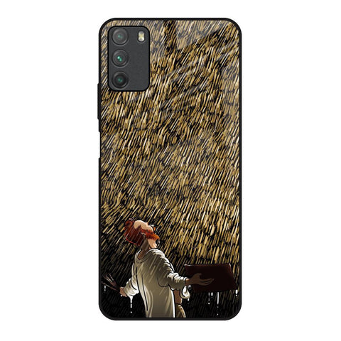 Rain Festival Poco M3 Glass Back Cover Online