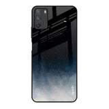 Black Aura Poco M3 Glass Back Cover Online