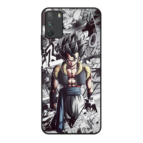 Dragon Anime Art Poco M3 Glass Back Cover Online