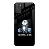 Real Struggle Poco M3 Glass Back Cover Online