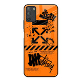 Anti Social Club Poco M3 Glass Back Cover Online