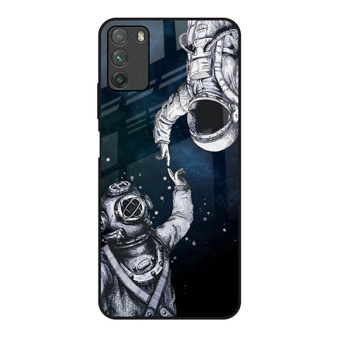 Astro Connect Poco M3 Glass Back Cover Online