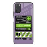 Run & Freedom Poco M3 Glass Back Cover Online