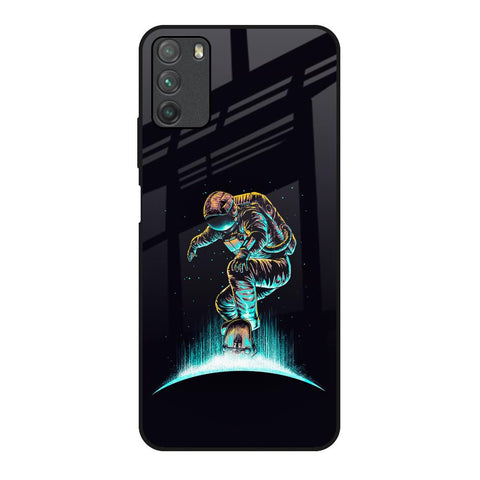 Star Ride Poco M3 Glass Back Cover Online