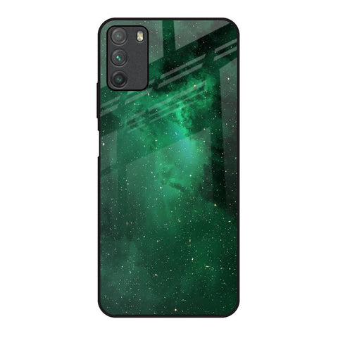 Emerald Firefly Poco M3 Glass Back Cover Online