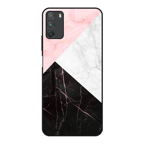 Marble Collage Art Poco M3 Glass Back Cover Online