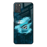 Power Of Trinetra Poco M3 Glass Back Cover Online