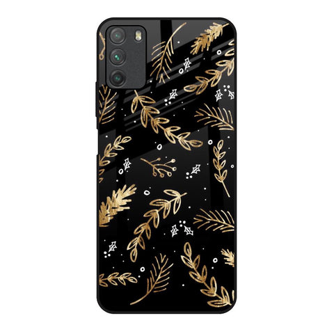 Autumn Leaves Poco M3 Glass Back Cover Online