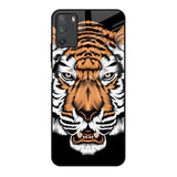 Angry Tiger Poco M3 Glass Back Cover Online